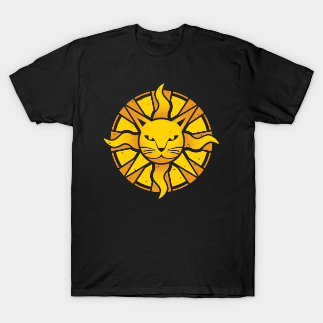 Sol Cat T-Shirt by reebexdesigns